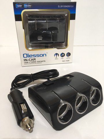 Автомобильное зарядное устройство Olesson MOD-1506/ JS-1010 (120) 1506 фото