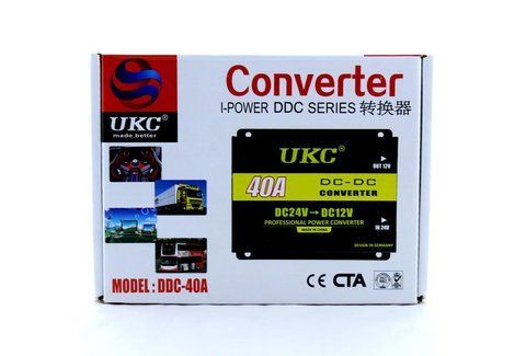 Преобразователь DC/DC 24v-12v 40A/ 3634 (30) DCC 40A 3634 фото