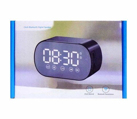 Портативная Bluetooth-колонка S15/9224 с часами (100) 9224 S 15 фото