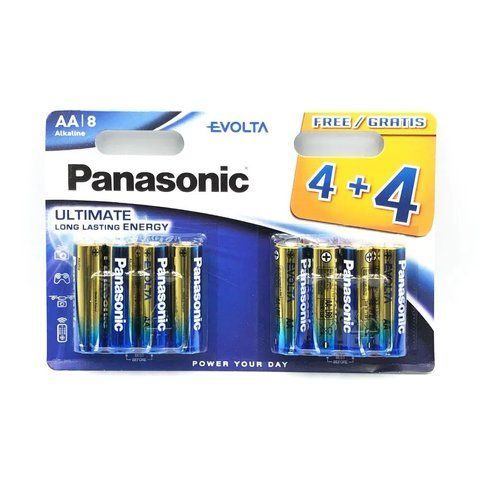 Батарейки Panasonic Evolta Alkaline AA LR6/ 4703 (8/96/480) 4703 Pana lr6 Evolta фото