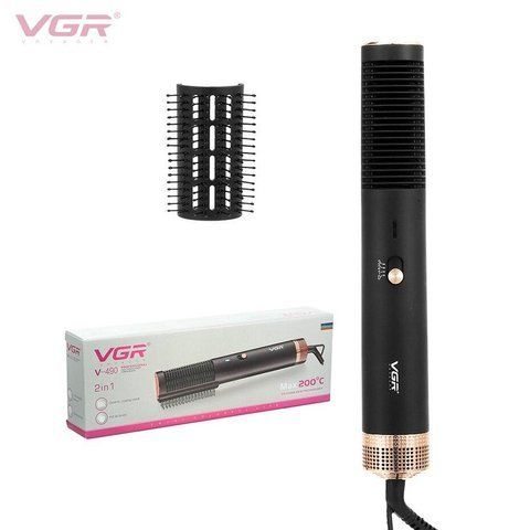 Стайлер для укладки волос + фен Hot air Styler VGR V 490 (40 шт/ящ) V 490 фото