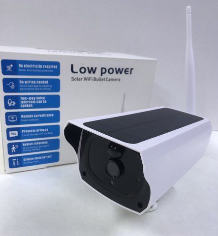 Камера CAMERA Q3/2mp/solar PANEL WI-FI, вулична камера на сонячній батареї (20 шт/ящ) CAM Q3 фото