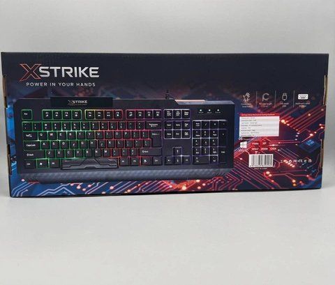 Клавіатура XSTRIKE XS-1022 RGB USB 105 keys (20) XS 1022 фото