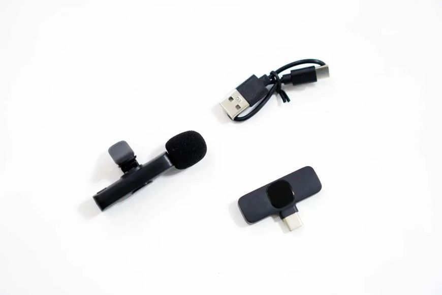 Петличный микрофон K8 Type-C	(120 шт/ ящ) MIK K8 Type C фото
