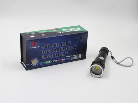 Фонарик ручной BL 611/ 6988 -P50 18650 battery POLICE (100 шт/ящ) 6988 BL 611 фото