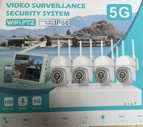 Реєстратор + Камери DVR KIT 7103/ 9413 на 4 камери поворотні (6) 9413 KIT 7103 фото