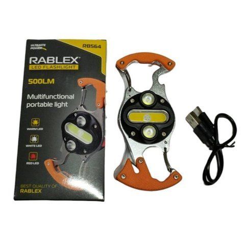 Фонарик-брелок туристический многофункциональный Rablex RB 564 /240/ RB 564 фото
