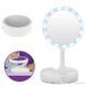 Зеркало с подсветкой для макияжа LED MY FOLDAWAY JG 988/4370/1113 TS 8111 круглое (48 шт/ящ) 4370 TS 8111 ZER 1113 фото 4