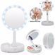 Зеркало с подсветкой для макияжа LED MY FOLDAWAY JG 988/4370/1113 TS 8111 круглое (48 шт/ящ) 4370 TS 8111 ZER 1113 фото 5