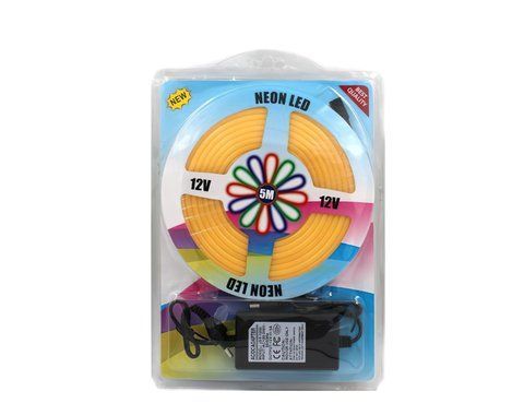 Лента Силиконова LED NEON Желтая 5M Yellow 12V-220V ART 0729 (40) NEON 0729 YELLOW фото