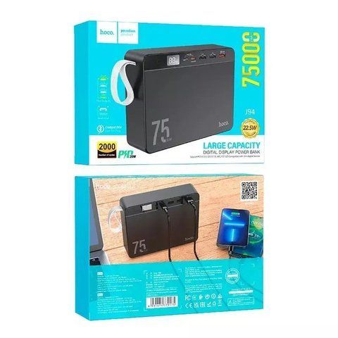 Power Bank HOCO J94 Overlord 22.5W fully compatible (75000mAh) (10) 75000 J94 фото