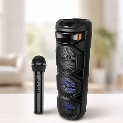 Колонка ZQS8301/ 80005 Bluetooth 8дюймів / Колонка з бездротовим мікрофоном (1) 80005 ZQ 8301 фото