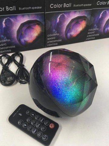 Колонка портативна светящаяся Color Ball Q-52/ SP-01 (40 шт/ящ) SP 01 Q52 фото
