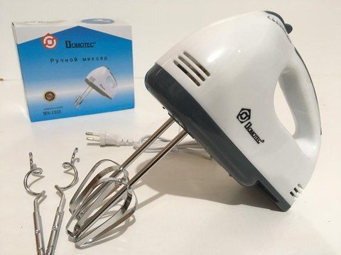 Миксер DOMOTEC MS-1333 ART 3059 (220в-50гц-120вт)(24) 3059 MS 1333 фото
