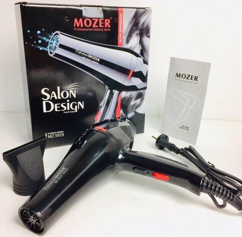 Фен для укладки волос Mozer 3000wat MZ-5919 (48 шт/ящ) MZ 5919 фото