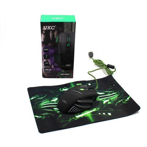 Мышка GAMING MOUSE +PAD X7S 7D/ 6967 (50 шт/ящ) 6967 X 7S фото