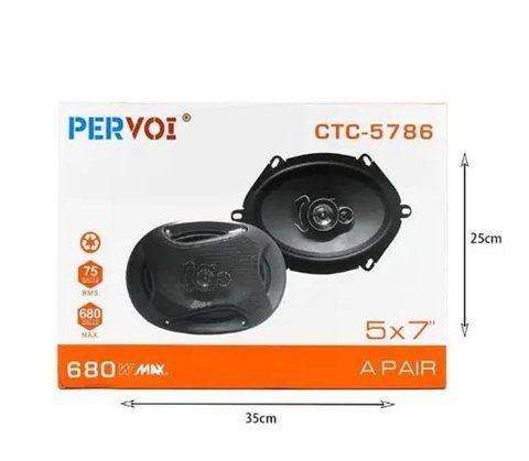 Автоколонки овальнi PERVOI CTC-5786 680W MAX (10) CTC 5786 фото