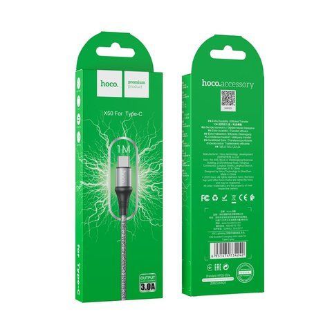 Кабель HOCO X50 USB to Type-C X 50 Type-C фото