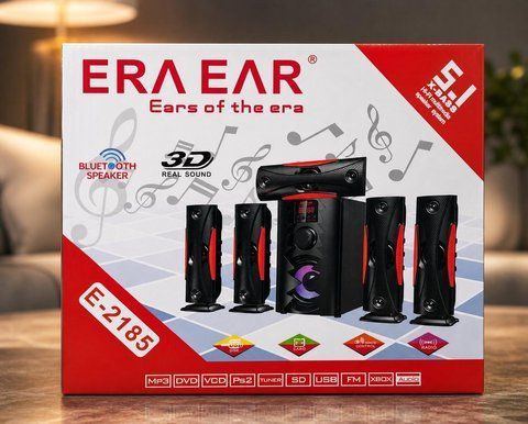 Музичний центр із блютузом 5 in 1 ERAEAR E-2185 (1 шт) E 2185 фото