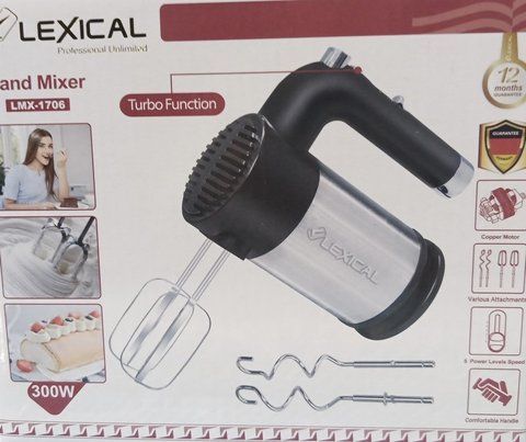 Миксер ручной Lexical LMX 1706 на подставке (20 шт/ ящ) LMX 1706 фото