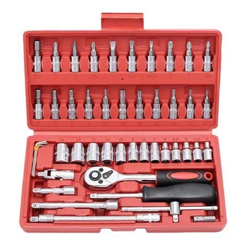 Набор инструментов 46 предметов в кейсе MA-180 (24) 46 PCS MA 180 фото