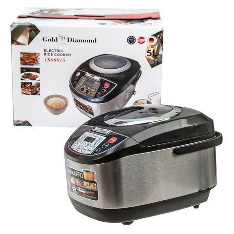 Мультиварка Gold Diamond TK 08815 з фритюрницею 5Л 2000W (4) TK 08815 фото