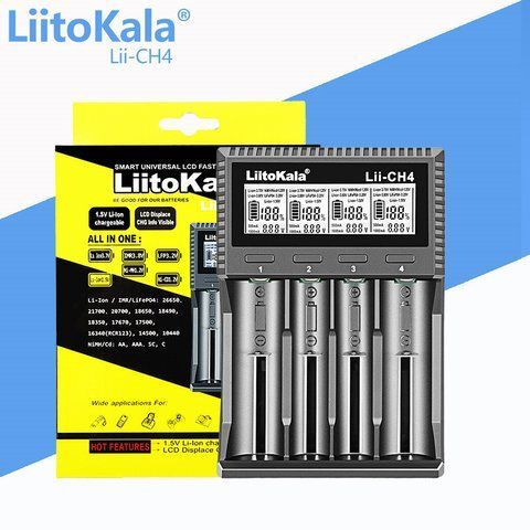 Зарядное устройство LiitoKala Lii-CH4 TM 0254, 4x26650 /18650 /AA / AAA (48) Lii CH4 TM 0254 фото