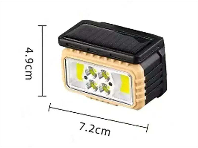 Фонарь налобный Bailong LY-805S WL-280 с сенсорным датчиком и солнечной панелью USB Type-C (120) WL 280 LY 805S фото