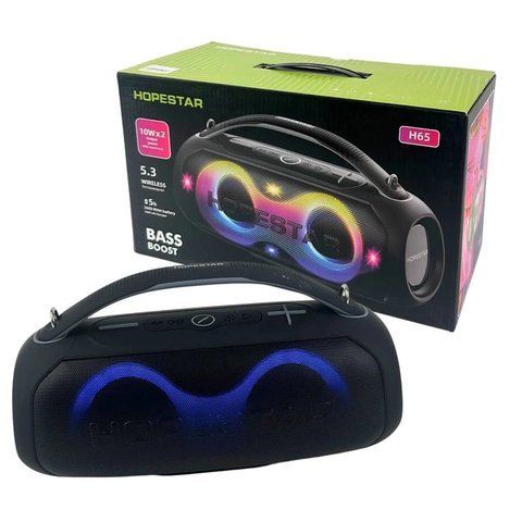 Портативна бездротова колонка Bluetooth Hopestar H 65 ART-10311 (20) 10311 H 65 фото