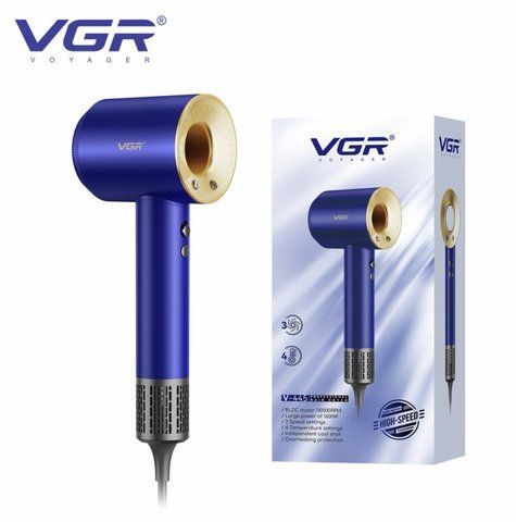 Фен VGR V 445/ 10665 Blue (20 шт/ящ) V 445 10665 фото