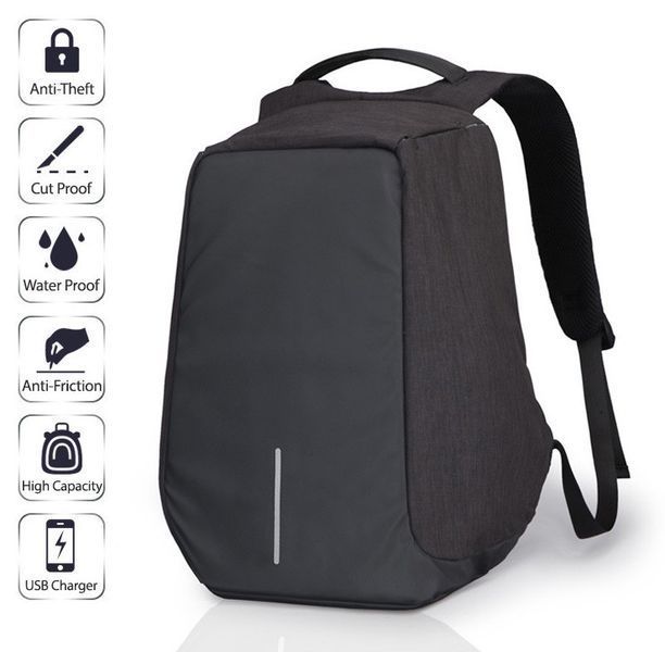 Рюкзаки антивор Bobby bag ART-9008 (50 шт/ящ) ANTI 9008 фото
