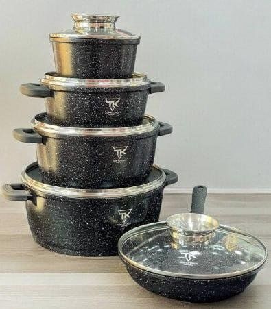 Набір каструль Top Kitchen TK 00020 BLACK (4) TK 00020 BLACK фото