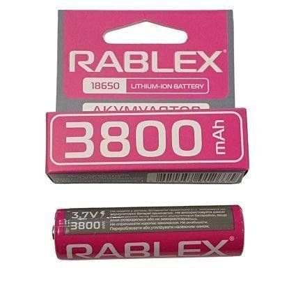 Аккумуляторы Rablex 18650/3.7V/3800mAh (400 шт) RB 3800 фото