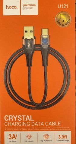 Кабель HOCO U121 Type-C-Type-C 60W U 121 фото