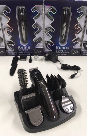 Машинка для стрижки волос 11В1 KEMEI KM-600/ 0186 (40шт/ящ) 0186 KM 600 фото