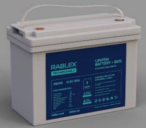 Акумулятор Rablex LiFePO4 12V-100Ah (rb12v-100)/1 RB 12100 фото