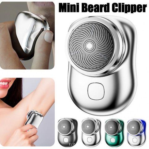 Портативна дорожня мініелектробритва Mini Shaver P10 (USB-зарядка XL-510 (200) XL 510 PP 10 фото