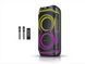 Акустична переносна колонка ZXX-5540 100Вт 2x10" TWS/FM/USB/TF/BT/REC/LED/2MIC/ДК (1) ZXX 5540 фото 3