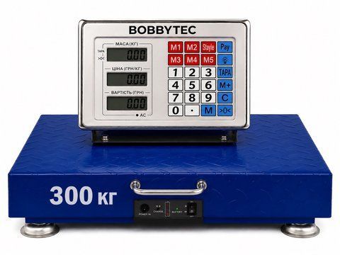 Ваги торговельні BOBBYTEC TF 5201-300 кг WIFI (1 шт/ящ) TF 5201 300 WIFI фото