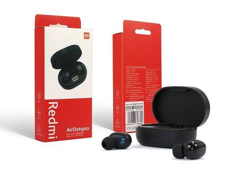 Гарнiтура Double з кейсом Bluetooth цифровий iндикатор заряда Redmi AirDotspro ART 9834 (100 шт) REDMI 9834 фото