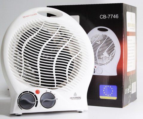 Тепловентилятор с терморегулятором и таймером Crownberg CB 7746 220V/2000W (8) CB 7746 фото