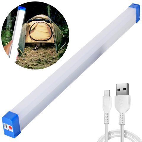 Лампа аккумуляторная USB 55см BK-502/ HI-1318 (100) BK 502 HI 1318 фото
