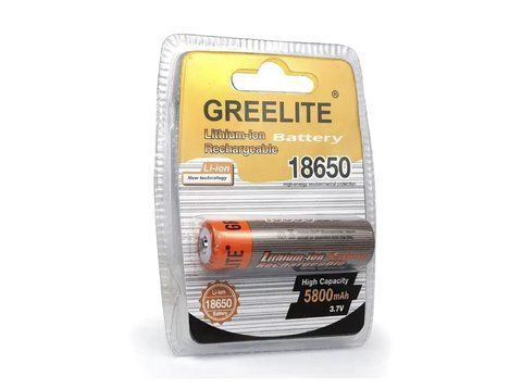 Батарея 18650 E-FAST 4200MACH 3.7V Li-Ion 18650-FST-02 400CT 8155 (200 шт/ящ) 8155 GRE 5800 фото
