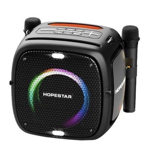 Колонка HOPESTAR PARTY ONE з підсвічуванням та двома мікрофонами (6) PARTY ONE фото
