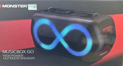 Колонка Bluetooth MONSTER MUSICBOX GO 60W MS22132 з двома мікрофонами (2) MONSTER MS 22132 фото