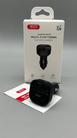 FM-модулятор XO. BCC18 Smart Bluetooth MP3 Car Charger Type-C 3A (210) BCC 18 фото