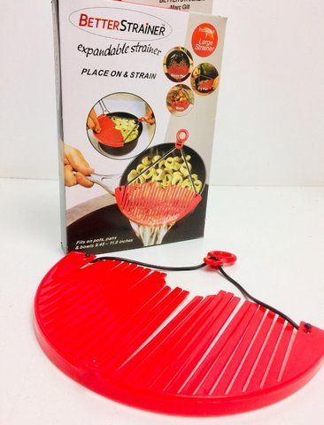 Кухонный силиконовый друшлаг Better Strainer DC-887/B49(120шт/ящ) DRUSH DC 887 фото