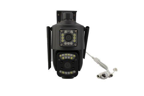 Камера, що працює через 4G з двома лінзами SC03 V380pro, вулична ART 8761 (30) CAM 8761 фото