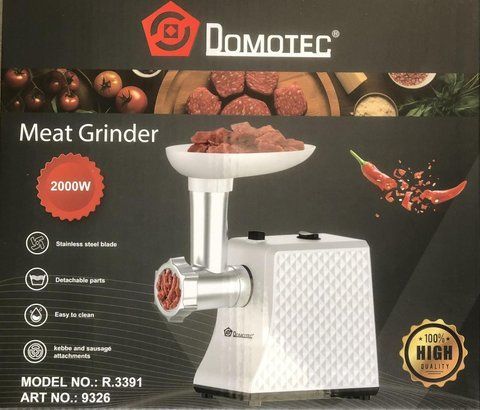 М'ясорубка DOMOTEC R 3391/ 9326 (8) 9326 R 3391 фото