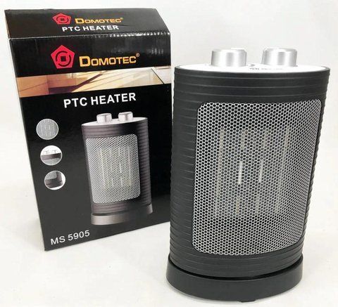 Тепловентилятор с терморегулятором и таймером DOMOTEC MS-5905/ 2943/ 220V/1500W (10) 2943 MS 5905 фото